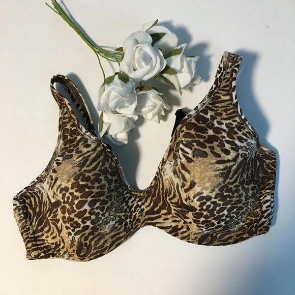 Leopard Underwire Bra NWOT - Picture 2 of 3